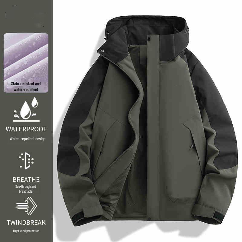 

Женская ветровка Woodpecker для миниатюрных: Модная ветрозащитная куртка для занятий спортом на открытом воздухе весной/осенью 2025 L