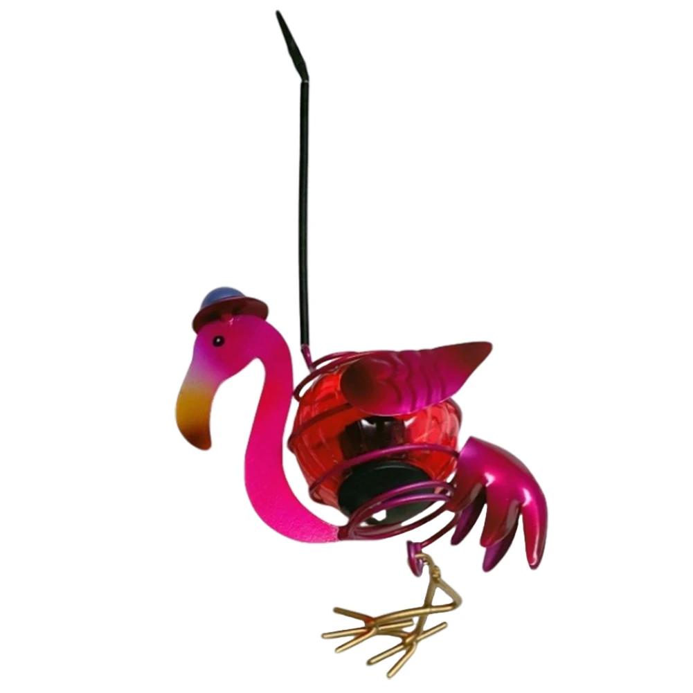 LED Hanging Flying Animals Lamp Solar Powered Cute Statue Ornament Lamp IP44 Waterproof Yard Balcony Porch Garden Decoration