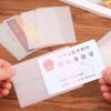 B8 Double-Sided Transparent 3-Inch Photo Card Sleeve for Small Card Protection