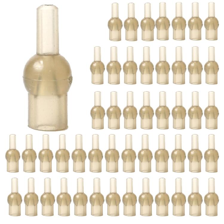 

50Pcs Rubber Quickly Change Beads Carp Fishing Tulips Beads Protective Sleeve 1