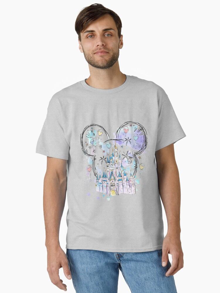 Mickey Mouse & Friends Mouse Ears and Castle Classic T-Shirt