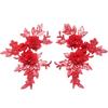 1PC 3D Flower DIY Lace Applique Clothing Decoration Sewing Trims Craft Materials Handwork Patches Sewing Accessories
