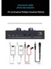 Wireless Live Broadcast Set: Mobile Phone, Computer, Sound Card & Microphone.