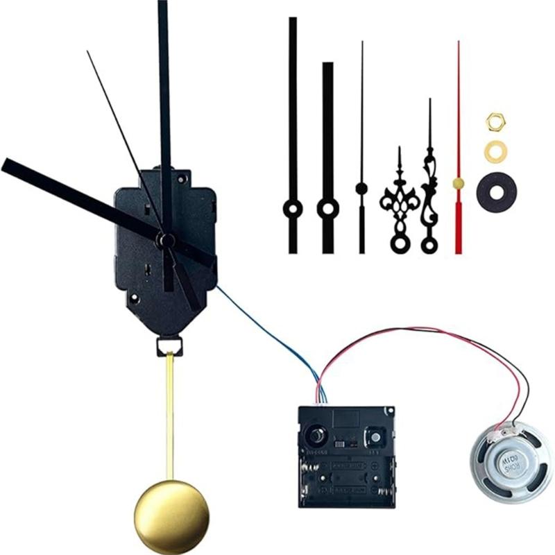 Accurate Timekeeping Pendulum Clock Motor Pendulum Clock Movement With Multiple Hands,for Customs Wall Clock Accessories