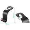 Auto Seat Headrest Hook Storage Hanger Car Interior Accessories For SEAT Leon 5F Ibiza 5 6 MII Altea Toledo 3 Cordoba Alhambra