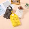 Chenilles Hand Towel Wipe Balls with Hanging Loopes for Kitchen Bathroom Quick Drying Soft Absorbent Handball