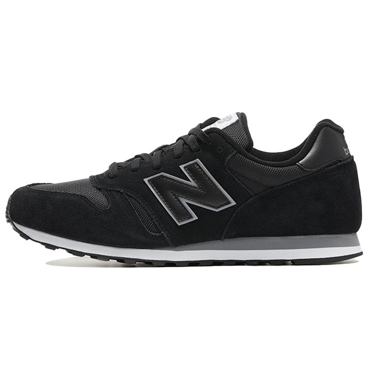 

New Balance Nb 373 Comfortable Versatile Fabric Synthetic Leather Low Top Casual Running Shoes Unisex sneaker Black Gray ML373BBK 42.5