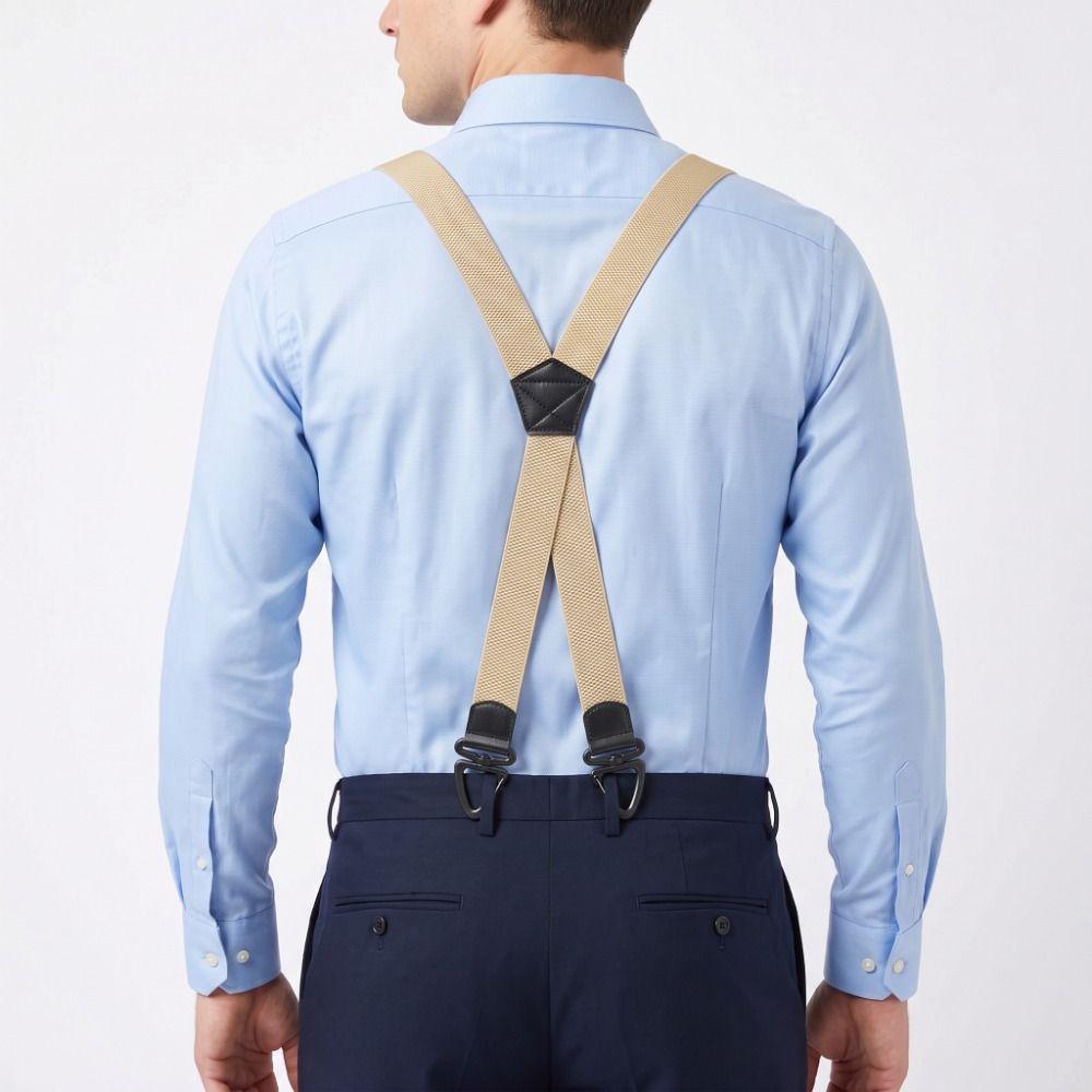 Heavy Duty Elastic Pants Braces Y-Type X-Type Anti-slip Suspenders Work Suspenders Work Use