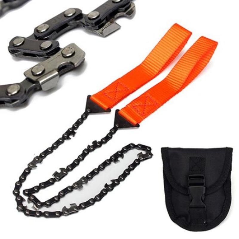 Survival Chain Saw Hand Chain Saw Emergency  Pocket Gear Chic Camping Tool