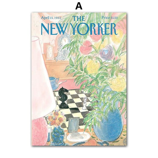 

Акварельная иллюстрация Нью-Йорка, современная настенная живопись на холсте, плакаты на скандинавскую тему и принты, настенные панно для декора гостиной 21cm×30cm NoFrame