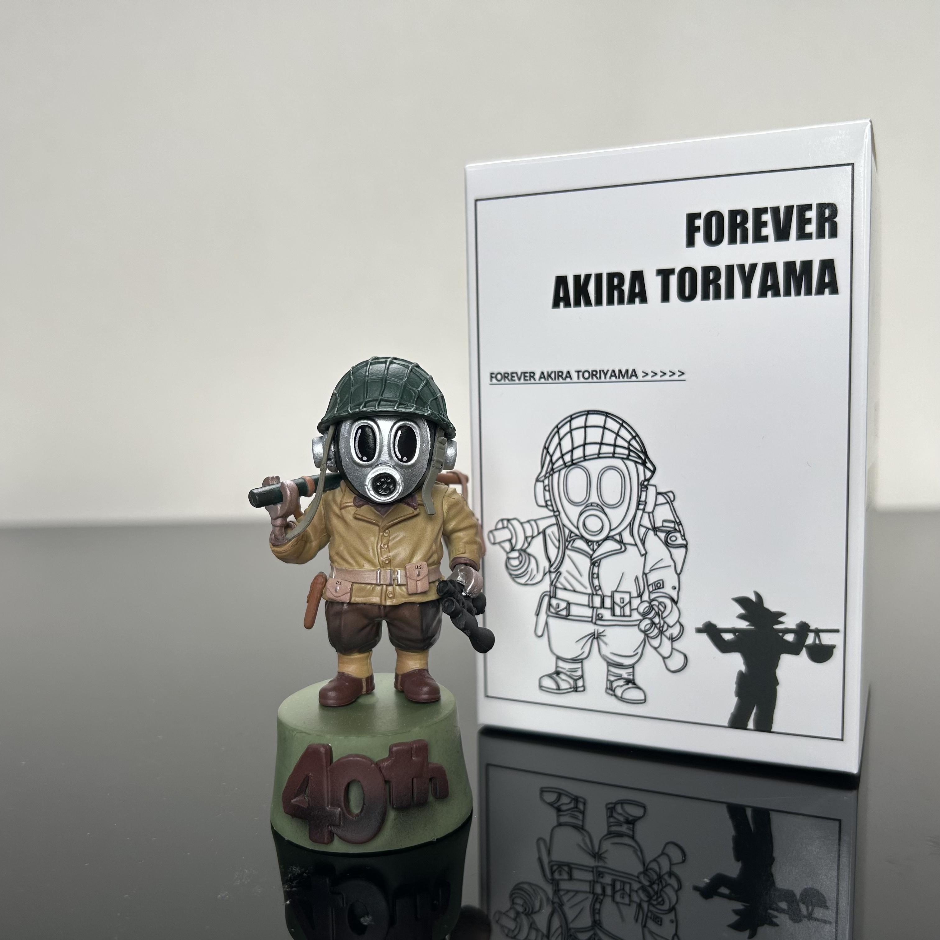 9cm/3.54in Anime Dragon Ball Z Toriyama Akira Figure JZ Toriyama Akira Action Figure Collectible Statue Model Toy Gift