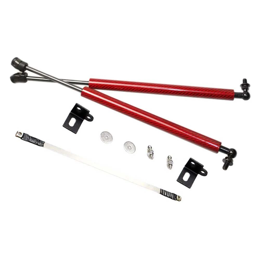 2PCS Hood Damper For 78 1979-1992 1993 Ford Mustang 3rd Gen T5 Front Bonnet Modify Gas Struts Lift Support Shock Absorber Piston