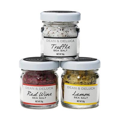DEAN & DELUCA Italian Flavor Salt Collection 3-Piece Set