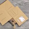 kraft Paper Sorting and Storage Book Archiving Product Ticket Card Travel Notebook Diary Supplement Kraft Refill Insert Cards