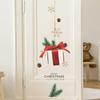Cute Xmas Door Window Stickers PVC Christmas DIY Decal  Party Supplies