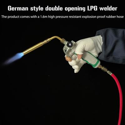Deutscher Stil MAPP Flammenwerfer Spiralflamme Tragbare Kühlung Sauerstofffreie Brenner Hohe Temperaturbeständigkeit für Grill