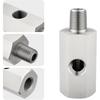 Oil Pressure Sensor Tee 1/8"NPT Female To M12 M10 M14 1/8NPT 1/4NPT Oil Pressure Sensor Connector Feed Line Gauge Tee Adapter