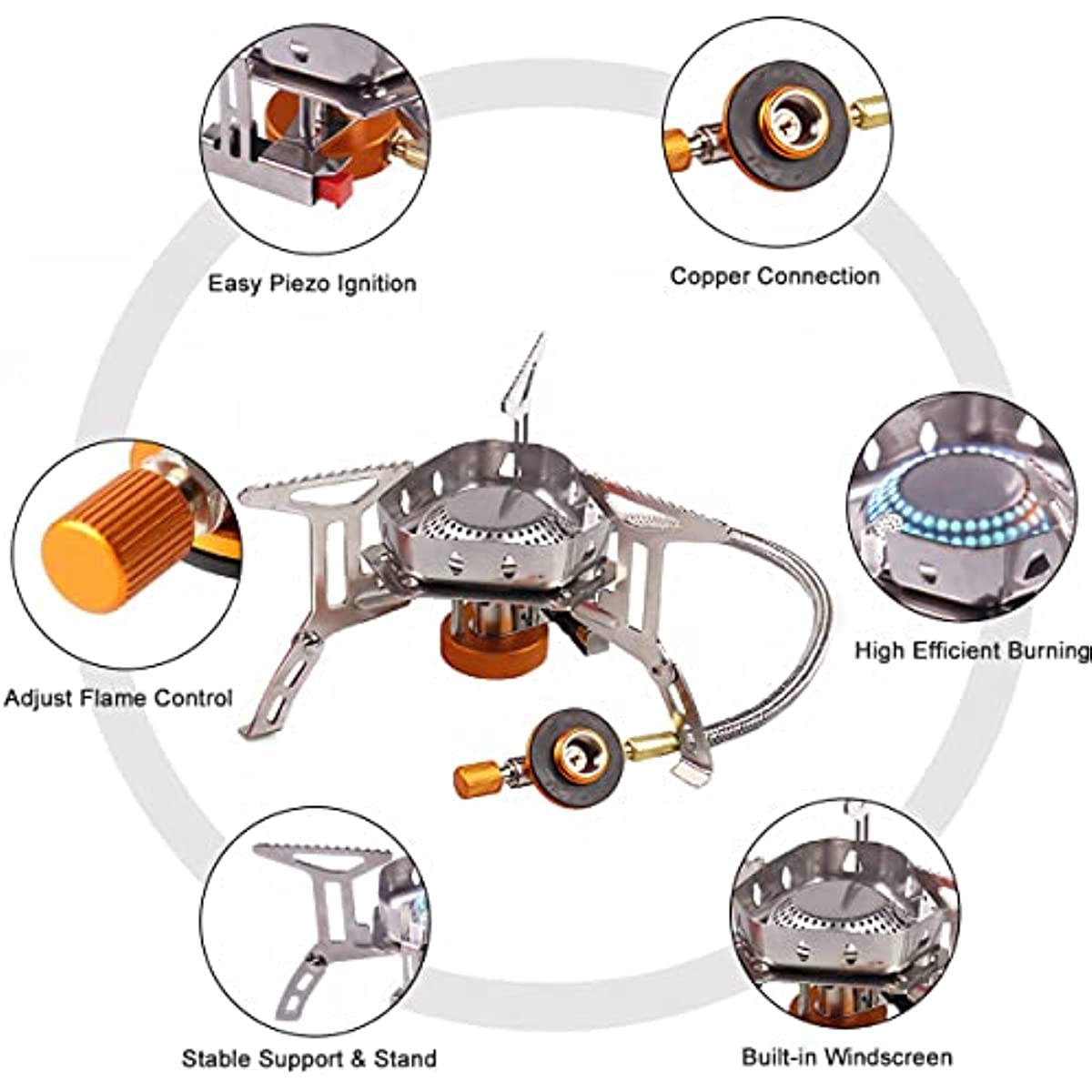 Газовая плита для кемпинга — фото 4
