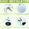 Round Flower Arranger Rectangle Pin Frog Holder Creative Fixed Arranging Tool  Flower Arranging