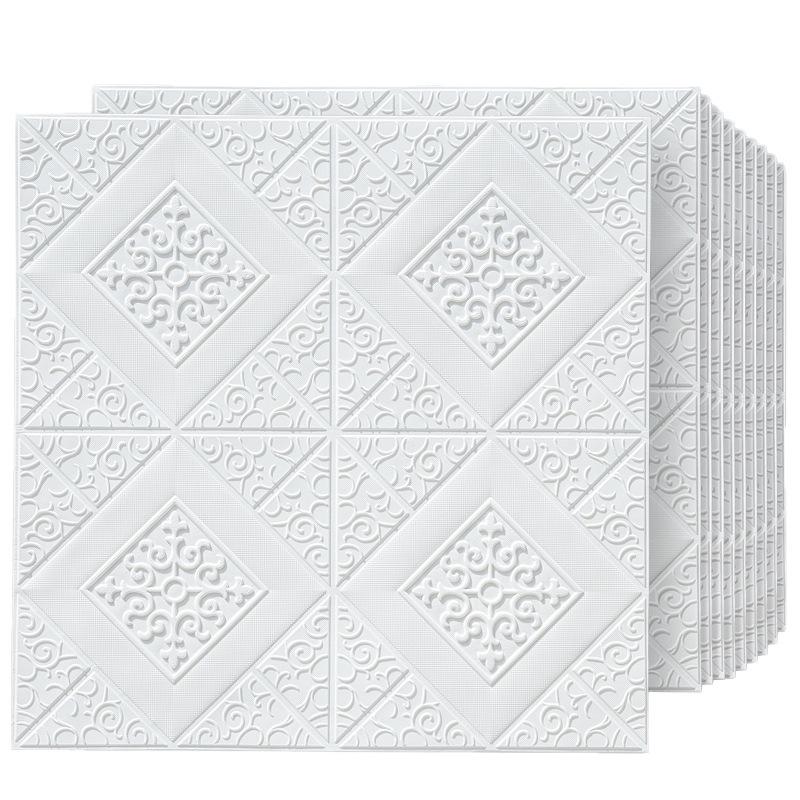 3D Self-Adhesive Waterproof Ceiling & Wall Stickers - Decorative & Moisture-Proof