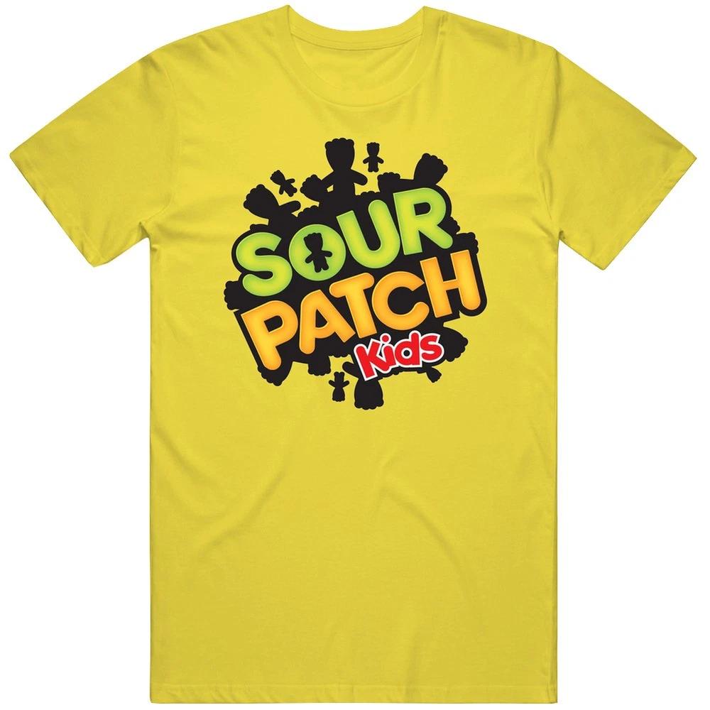 Sour Patch Kids Retro Vintage Daisy Yellow Cotton T Shirt S