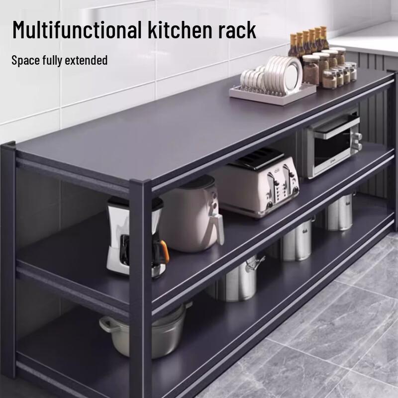 3-Tier Carbon Steel Kitchen Storage Rack