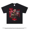 T-shirt Graphique Ilia Topuria 2026, Homme Coton Pur Respirant Absorbant l'Humidité Col Rond Confortable Quotidien Décontracté Mode