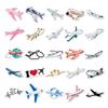 50-Pack Trendy Waterproof Airplane Stickers for Suitcases & Laptops