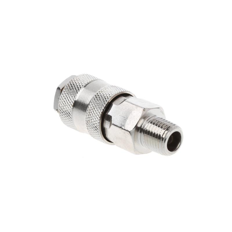 Reliable Air Line Couplings Metal 1/4Inch Male fast release Female Fitting for All Your Air Power Needs
