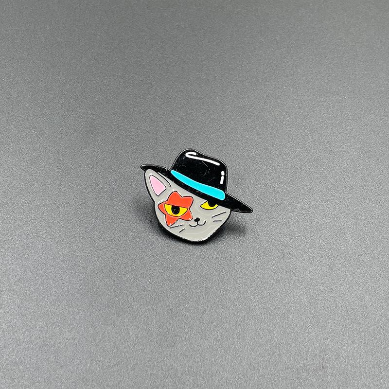 Creative Alloy Animal Brooch: Versatile Little Dinosaur and Fox Accessories for Clothing, Shoes, and Bags