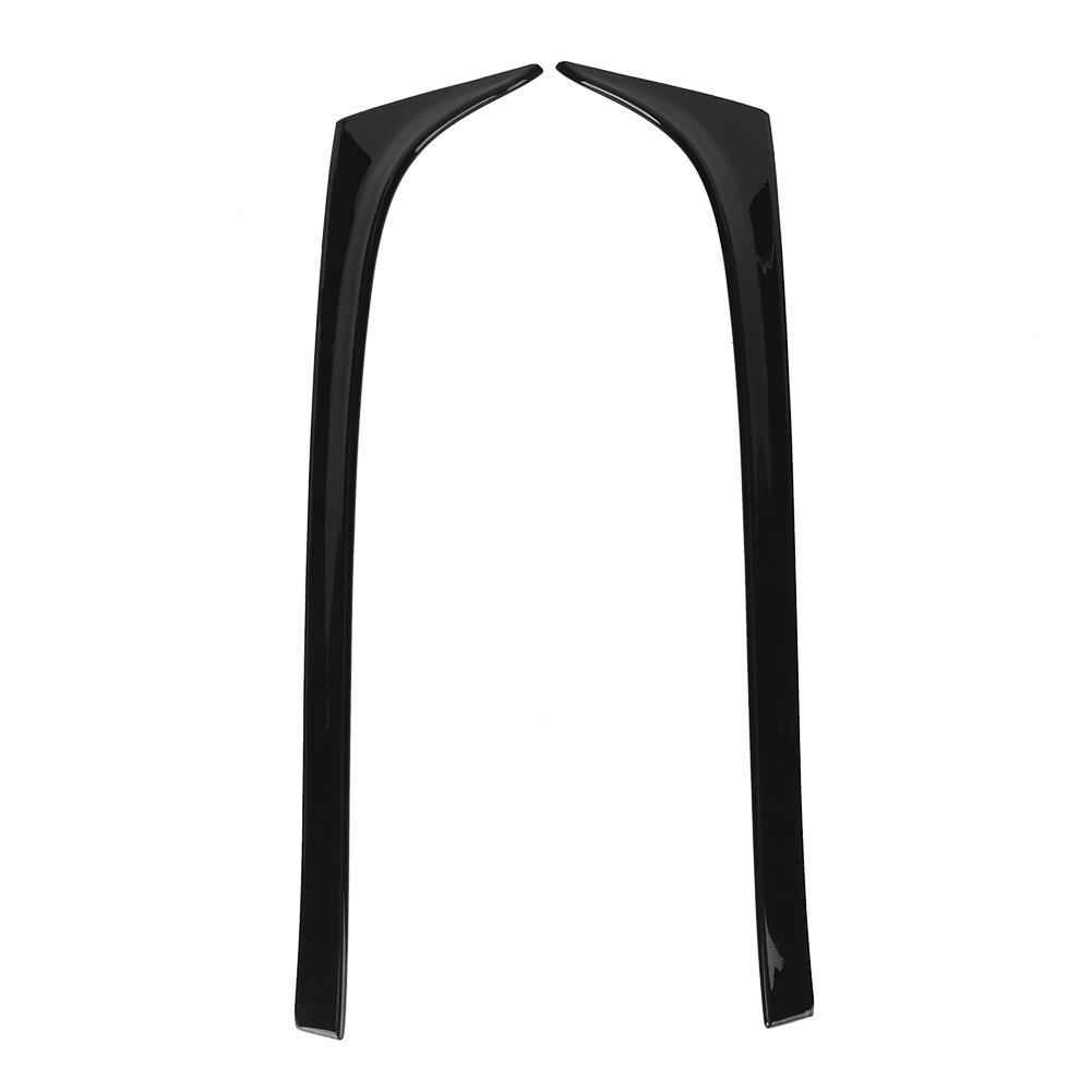 2pcs ABS Car Rear Window Side Wing Spoiler Fits for Volkswagen Golf 7 14 19