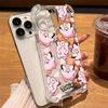 Cute Anime Pokemons Phone Case For IPhone 16e 16 15 14 13 12 11 Mini Pro Max X XR XSMax 7 8 Plus Anti Fall Transparent Cover