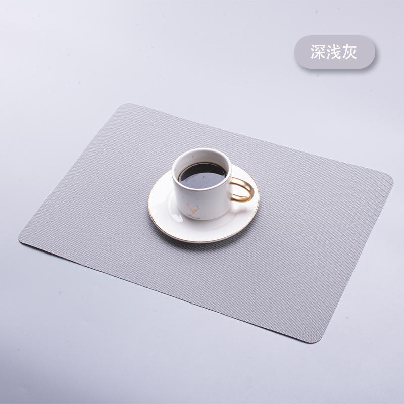 Ningxin Nordic style PP food grade placemat thermal insulation mat waterproof and oil-proof table mat western dining mat hotel LFGB test