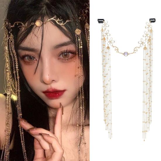 

Свадебный головной убор Высококачественная форма капли воды Противоскользящая женская заколка для волос Украшение для волос Свадебный головной убор Украшение на голову Аксессуары для волос