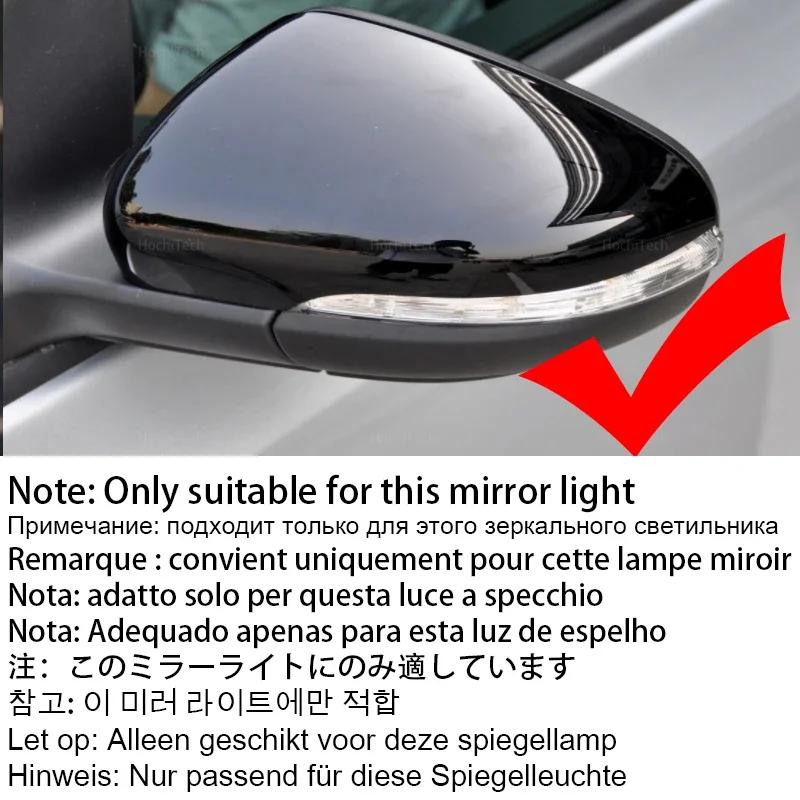 LED Dynamic Side Mirror Turn Signal Light Indicator Blinker Sequential Lamps for VW GOLF 6 MK6 GTI R32 2008-2014