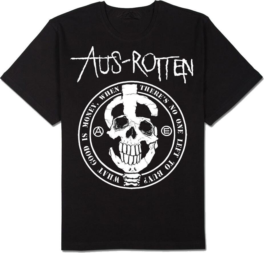 

Aus-Rotten Band Heavy Cotton Black All Size Unisex Classic Shirt Unisex T-Shirt S