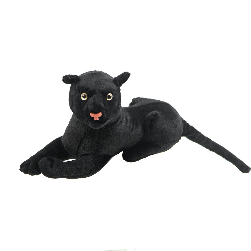 Ins Grenzüberschreitende Black Panther Puppe Plüschtier Simulationsspielzeug Party Leopard Puppe Stoffpuppe Mädchen Geburtstagsgeschenk