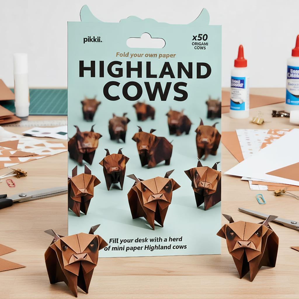 Creative Diy Paper Cats Handmade Diy Paper Cat Dog Dinosaur Folding Animal Folding Paper Set Fun Origami Craft Kit for Adult Kid