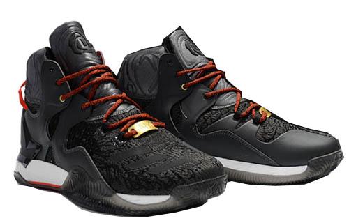 adidas D Rose 7 Ross 7 Rutschfest Leicht Nicht rutschend Leicht High-Top Basketballschuhe Herren Schwarz Bb8216