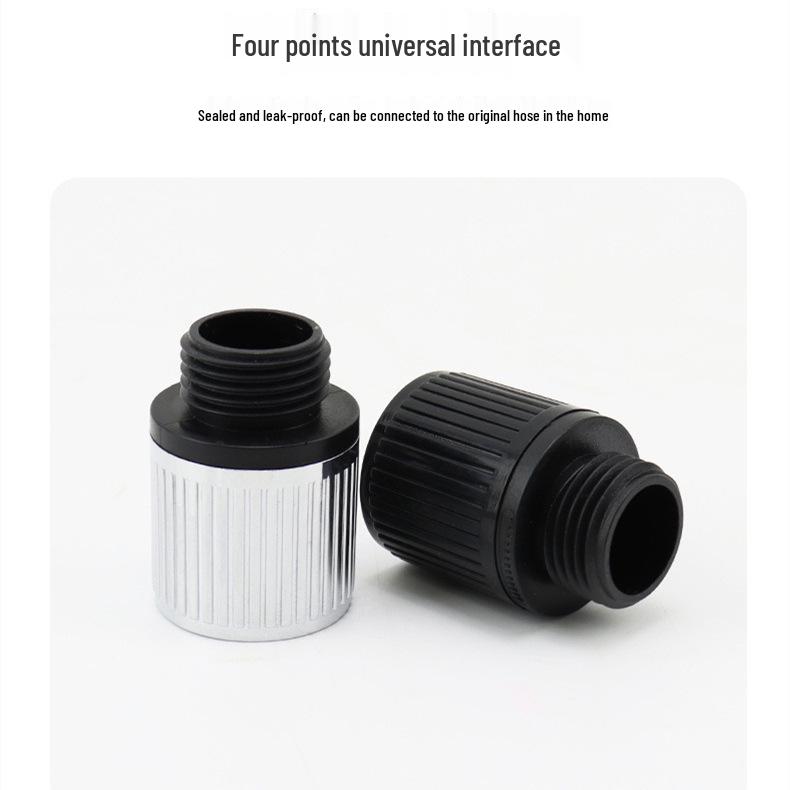 Universal Handheld Shower Flow Control Valve with Stop Function