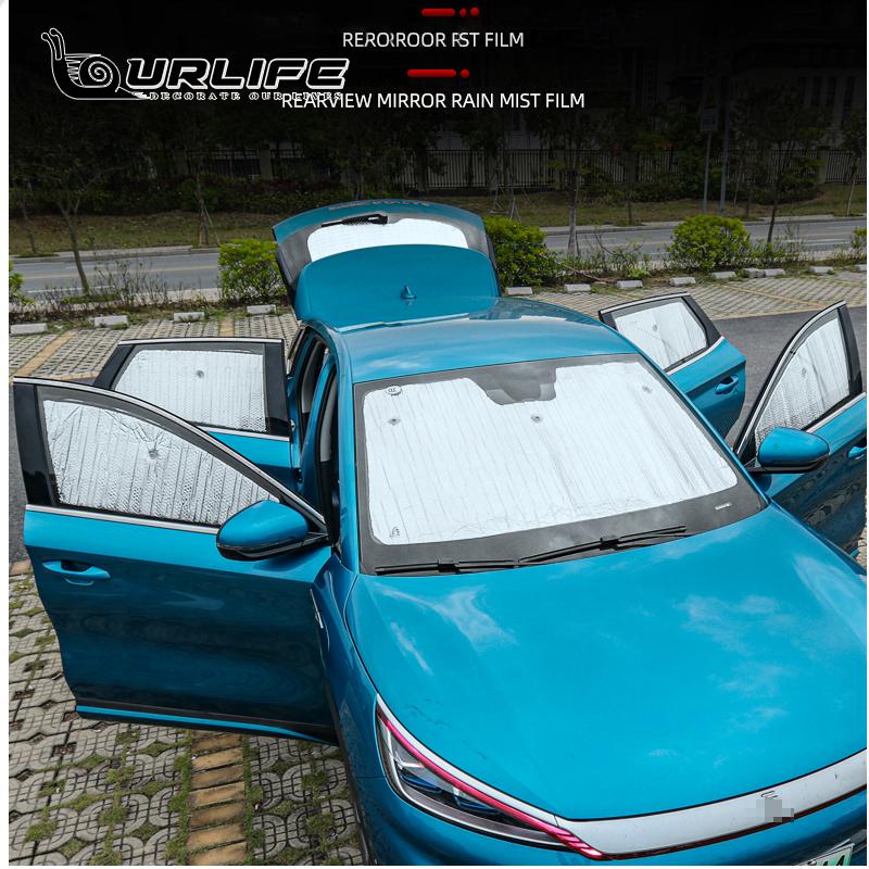 Für BYD ATTO 3 2022 2023 Auto Sonnenblenden Windschutzscheibenzubehör Sonnenschutz Blende Visier Frontabdeckung Anti