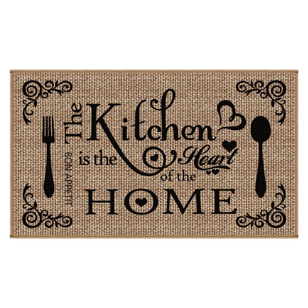 

Non-slip Waterproof Kitchen Floor Mat - Oil-proof, Washable, Wear-resistant, Water-absorbing, Easy Clean Foot Carpet 44x75cm