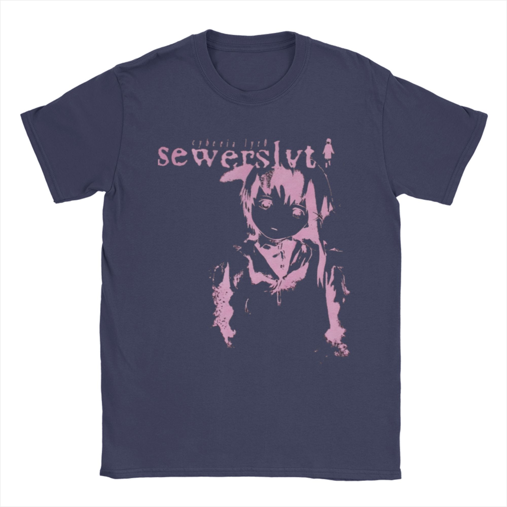 

Vintage Sewerslvt Schizofrenia SPECIAL FOR SEWERSLVT LOVERS T-Shirt for Men Crew Neck Pure Cotton T Shirt Tee Shirt Clothing 4XL