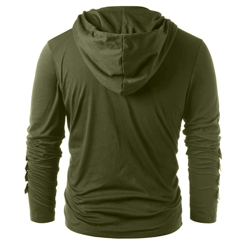 Herren Kapuzenpullover Sportlich Lässig Locker Lässiges Sweatshirt Splicing