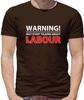 Warning Talk Labour Unisexs TShirt Keir Pm Starmer Prime Minister Love Funny