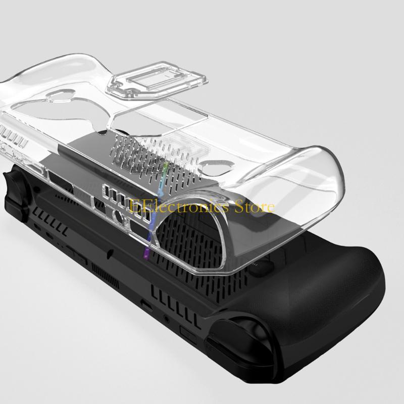B03C Protective Case Clear Cover Shock Absorbing Protective Sleeve With Stand Support Accessories for Handheld Gaming Console