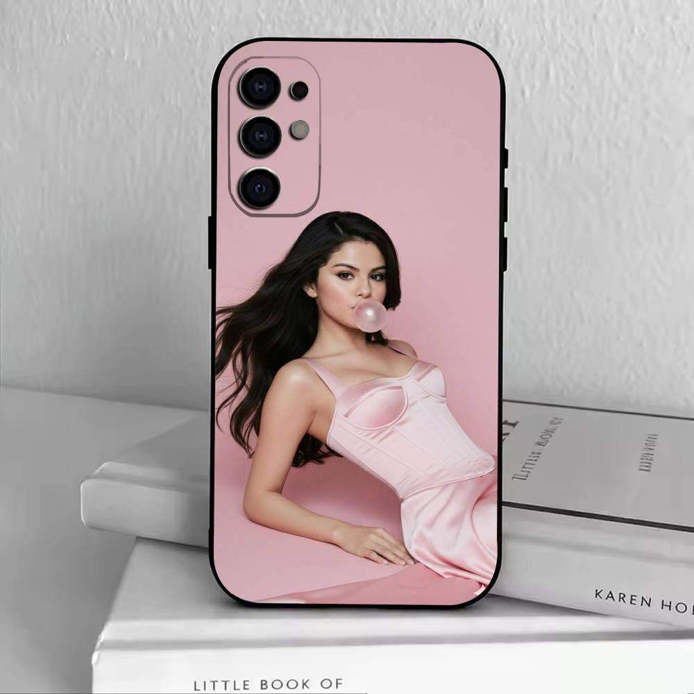 S-Selena G-Gomez Phone Case Black Silicone Soft For Samsung S25,S24,S21,S22,S23,S30,Ultra,S20,Plus,Fe,Lite