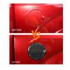 Carbon Fiber Car Fuel Tank Oil Gas Cap Decor Cover Trim For Ford F150 2015-