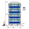 5-Layer Manual Razor for Men, Universal Gillette-Compatible Fusion Blade.