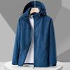 Men Women Couple Thin Windproof Waterproof Printed Sports Windbreaker Casual Coat
